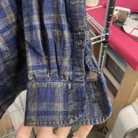 Rodd & Gunn Men’s Navy Green‎ Plaid Button Up Woven Shirt Sz S Elevated Basics - Picture 6 of 13